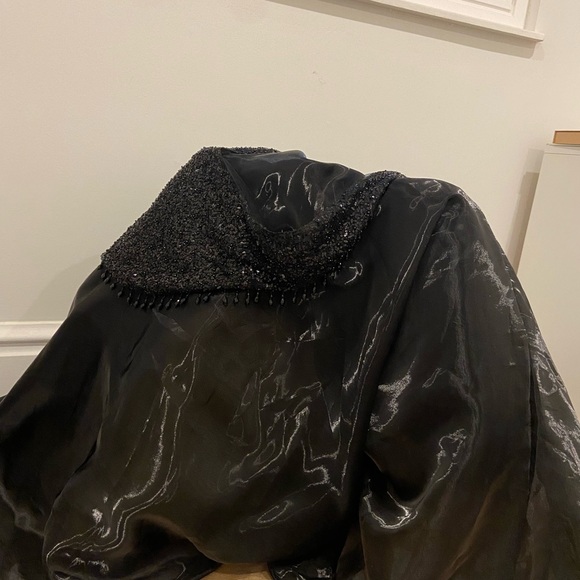 Black beaded lehenga - Picture 4 of 4